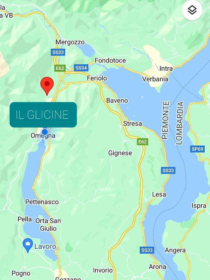 Casa Vacanza Il Glicine Casale Corte Cerro Eksteriør bilde